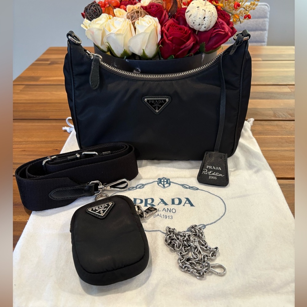 Authentic Prada Black Re Edition 2005 - image 1